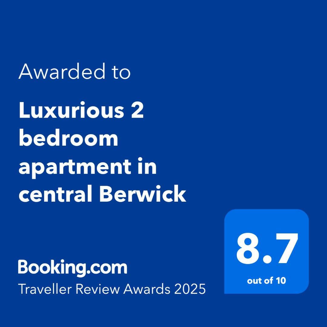 Luxurious 2 Bedroom Apartment In Central Berwick Zewnętrze zdjęcie